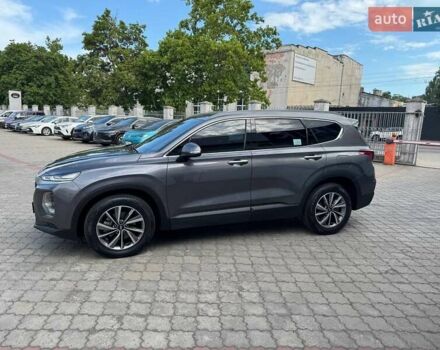 Сірий Хендай Санта Фе, об'ємом двигуна 2 л та пробігом 75 тис. км за 24900 $, фото 2 на Automoto.ua