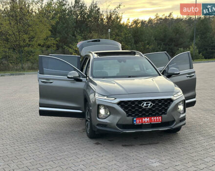 Серый Хендай Санта Фе, объемом двигателя 2.2 л и пробегом 131 тыс. км за 29200 $, фото 104 на Automoto.ua