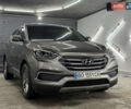 Хендай Санта Фе 2018 в Кременце на Automoto.ua Серый Хендай Санта Фе, объемом двигателя 2.4 л и пробегом 67 тыс. км за 19000 $, фото 1 на Automoto.ua