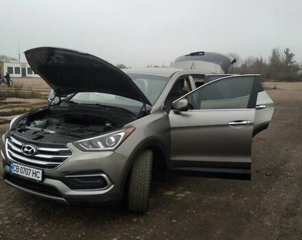 Серый Хендай Санта Фе, объемом двигателя 2.36 л и пробегом 182 тыс. км за 16500 $, фото 8 на Automoto.ua