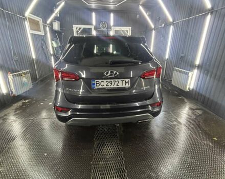 Серый Хендай Санта Фе, объемом двигателя 2.36 л и пробегом 120 тыс. км за 14500 $, фото 2 на Automoto.ua