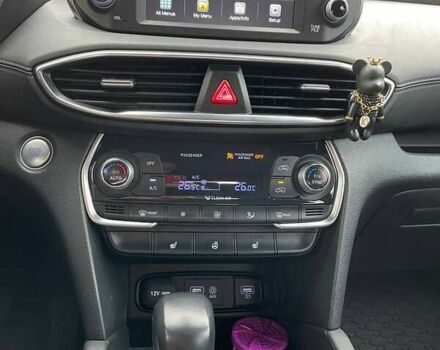 Сірий Хендай Санта Фе, об'ємом двигуна 2 л та пробігом 71 тис. км за 19900 $, фото 5 на Automoto.ua