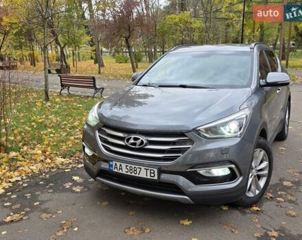 Сірий Хендай Санта Фе, об'ємом двигуна 2.2 л та пробігом 201 тис. км за 21500 $, фото 1 на Automoto.ua