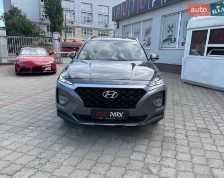 Сірий Хендай Санта Фе, об'ємом двигуна 2 л та пробігом 75 тис. км за 24900 $, фото 1 на Automoto.ua