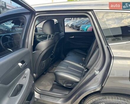 Сірий Хендай Санта Фе, об'ємом двигуна 2 л та пробігом 75 тис. км за 24900 $, фото 8 на Automoto.ua
