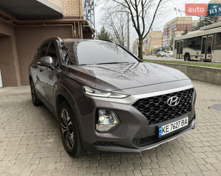 Серый Хендай Санта Фе, объемом двигателя 2.2 л и пробегом 85 тыс. км за 26500 $, фото 4 на Automoto.ua