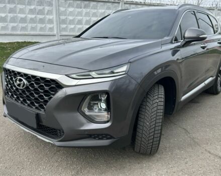 Серый Хендай Санта Фе, объемом двигателя 2.2 л и пробегом 108 тыс. км за 21200 $, фото 3 на Automoto.ua