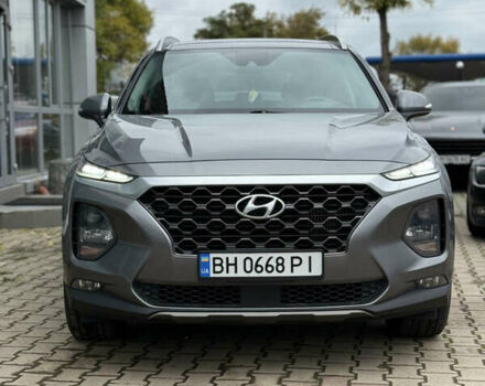 Серый Хендай Санта Фе, объемом двигателя 2 л и пробегом 103 тыс. км за 26000 $, фото 3 на Automoto.ua