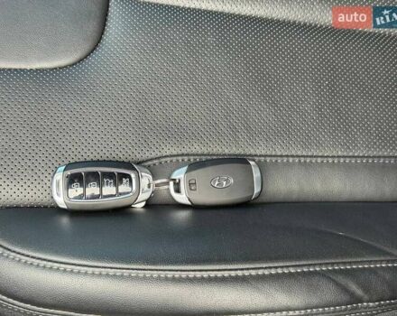 Сірий Хендай Санта Фе, об'ємом двигуна 2 л та пробігом 75 тис. км за 24900 $, фото 20 на Automoto.ua