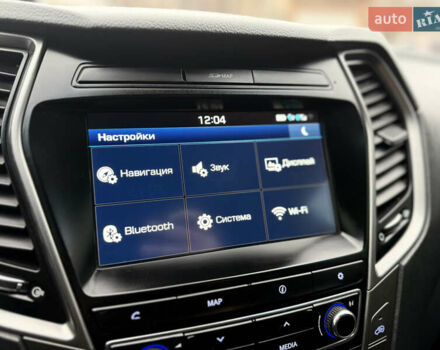 Сірий Хендай Санта Фе, об'ємом двигуна 2.2 л та пробігом 169 тис. км за 19399 $, фото 25 на Automoto.ua