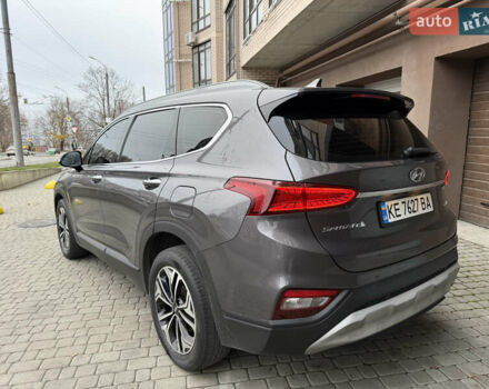 Серый Хендай Санта Фе, объемом двигателя 2.2 л и пробегом 85 тыс. км за 26500 $, фото 2 на Automoto.ua