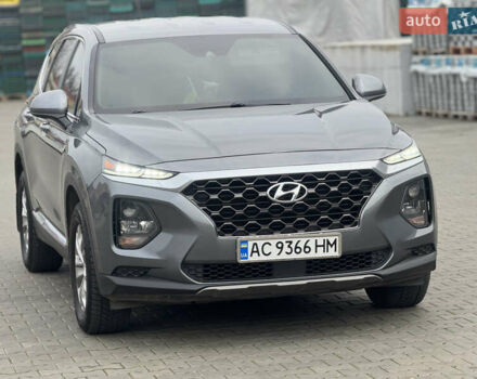 Сірий Хендай Санта Фе, об'ємом двигуна 2.36 л та пробігом 130 тис. км за 19500 $, фото 2 на Automoto.ua