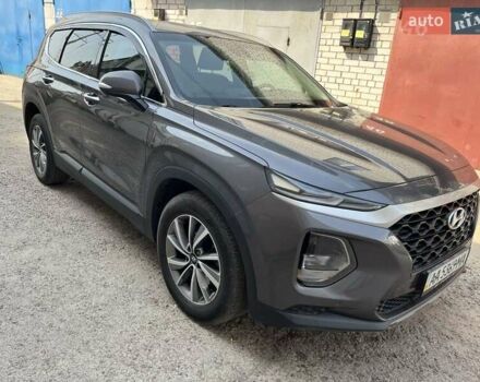 Серый Хендай Санта Фе, объемом двигателя 2.2 л и пробегом 75 тыс. км за 31050 $, фото 12 на Automoto.ua