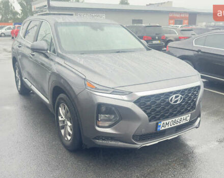 Хендай Санта Фе 2018 в Житомире на Automoto.ua Серый Хендай Санта Фе, объемом двигателя 2.4 л и пробегом 121 тыс. км за 21999 $, фото 1 на Automoto.ua