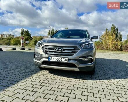 Серый Хендай Санта Фе, объемом двигателя 2.36 л и пробегом 112 тыс. км за 14900 $, фото 5 на Automoto.ua