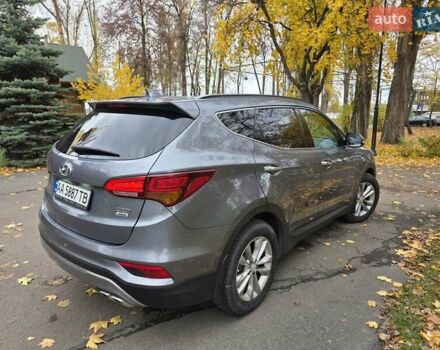 Сірий Хендай Санта Фе, об'ємом двигуна 2.2 л та пробігом 201 тис. км за 21500 $, фото 9 на Automoto.ua