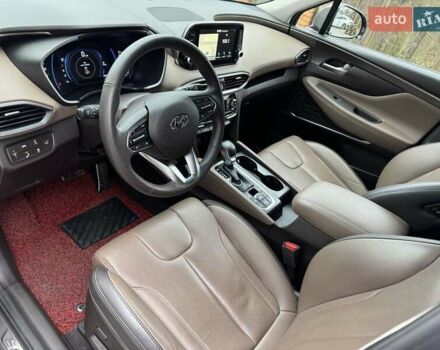 Серый Хендай Санта Фе, объемом двигателя 2.2 л и пробегом 158 тыс. км за 29700 $, фото 12 на Automoto.ua