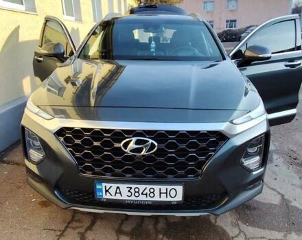 Хендай Санта Фе 2018 в Житомире на Automoto.ua Серый Хендай Санта Фе, объемом двигателя 2.2 л и пробегом 80 тыс. км за 40000 $, фото 25 на Automoto.ua