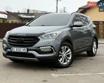 Сірий Хендай Санта Фе, об'ємом двигуна 2.2 л та пробігом 169 тис. км за 19399 $, фото 1 на Automoto.ua