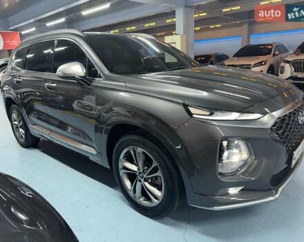 Сірий Хендай Санта Фе, об'ємом двигуна 2 л та пробігом 125 тис. км за 35000 $, фото 9 на Automoto.ua