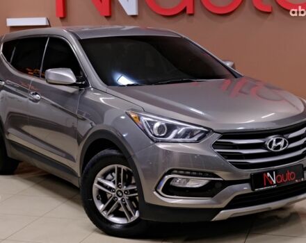 Серый Хендай Санта Фе, объемом двигателя 2.4 л и пробегом 164 тыс. км за 15900 $, фото 3 на Automoto.ua