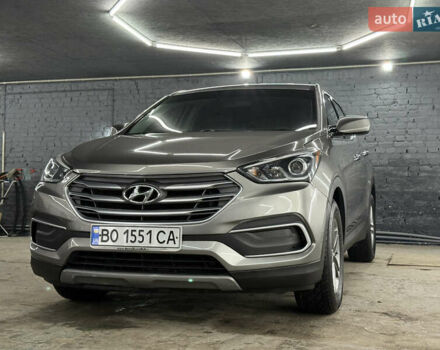 Хендай Санта Фе 2018 в Кременце на Automoto.ua Серый Хендай Санта Фе, объемом двигателя 2.4 л и пробегом 67 тыс. км за 19000 $, фото 2 на Automoto.ua