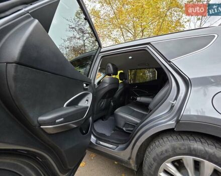 Сірий Хендай Санта Фе, об'ємом двигуна 2.2 л та пробігом 201 тис. км за 21500 $, фото 13 на Automoto.ua