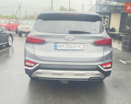Хендай Санта Фе 2018 в Житомире на Automoto.ua Серый Хендай Санта Фе, объемом двигателя 2.4 л и пробегом 121 тыс. км за 21999 $, фото 3 на Automoto.ua
