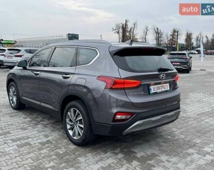 Серый Хендай Санта Фе, объемом двигателя 2 л и пробегом 95 тыс. км за 25500 $, фото 6 на Automoto.ua