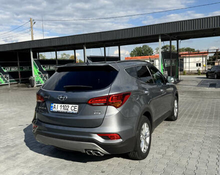 Сірий Хендай Санта Фе, об'ємом двигуна 2.2 л та пробігом 75 тис. км за 26300 $, фото 4 на Automoto.ua