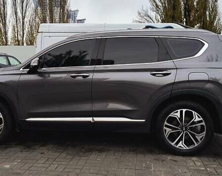 Серый Хендай Санта Фе, объемом двигателя 2 л и пробегом 113 тыс. км за 26400 $, фото 3 на Automoto.ua