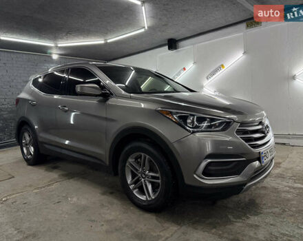 Хендай Санта Фе 2018 в Кременце на Automoto.ua Серый Хендай Санта Фе, объемом двигателя 2.4 л и пробегом 67 тыс. км за 19000 $, фото 6 на Automoto.ua