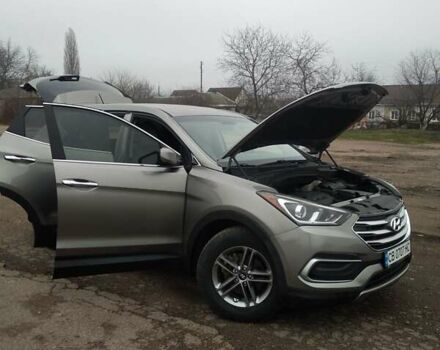 Серый Хендай Санта Фе, объемом двигателя 2.36 л и пробегом 182 тыс. км за 16500 $, фото 16 на Automoto.ua