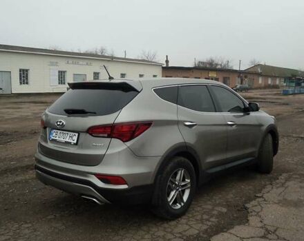 Серый Хендай Санта Фе, объемом двигателя 2.36 л и пробегом 182 тыс. км за 16500 $, фото 2 на Automoto.ua