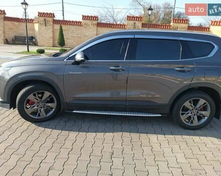 Серый Хендай Санта Фе, объемом двигателя 2 л и пробегом 151 тыс. км за 25100 $, фото 6 на Automoto.ua