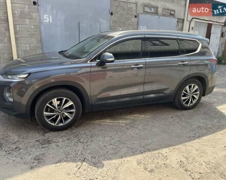 Серый Хендай Санта Фе, объемом двигателя 2.2 л и пробегом 75 тыс. км за 31050 $, фото 5 на Automoto.ua