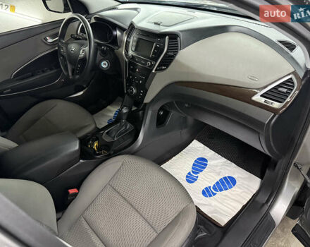 Хендай Санта Фе 2018 в Кременце на Automoto.ua Серый Хендай Санта Фе, объемом двигателя 2.4 л и пробегом 67 тыс. км за 19000 $, фото 20 на Automoto.ua