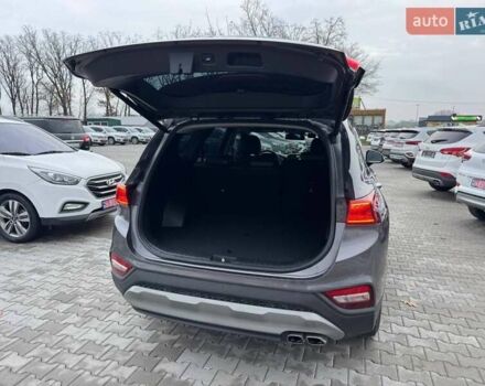 Серый Хендай Санта Фе, объемом двигателя 2 л и пробегом 95 тыс. км за 25500 $, фото 10 на Automoto.ua