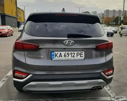 Сірий Хендай Санта Фе, об'ємом двигуна 2 л та пробігом 104 тис. км за 29300 $, фото 2 на Automoto.ua