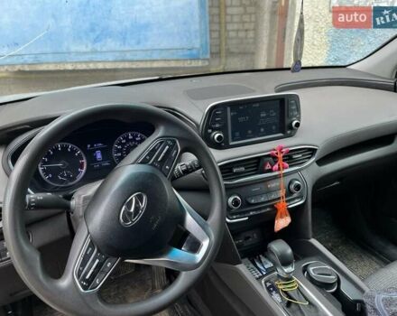 Серый Хендай Санта Фе, объемом двигателя 2.4 л и пробегом 123 тыс. км за 18000 $, фото 15 на Automoto.ua