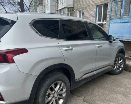 Серый Хендай Санта Фе, объемом двигателя 2.4 л и пробегом 123 тыс. км за 18000 $, фото 11 на Automoto.ua