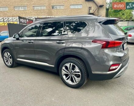 Серый Хендай Санта Фе, объемом двигателя 2 л и пробегом 141 тыс. км за 30500 $, фото 9 на Automoto.ua