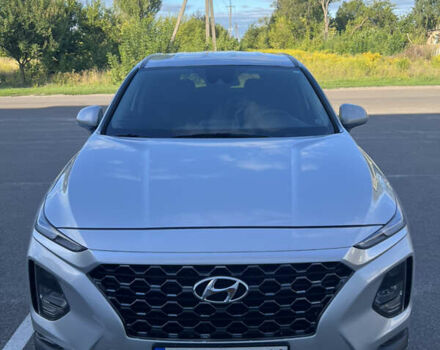 Серый Хендай Санта Фе, объемом двигателя 2.36 л и пробегом 244 тыс. км за 19400 $, фото 2 на Automoto.ua