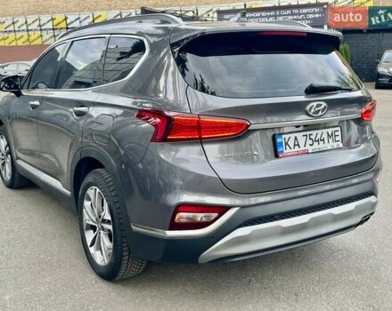 Серый Хендай Санта Фе, объемом двигателя 2 л и пробегом 141 тыс. км за 30500 $, фото 8 на Automoto.ua