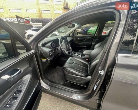 Серый Хендай Санта Фе, объемом двигателя 2 л и пробегом 141 тыс. км за 30500 $, фото 12 на Automoto.ua