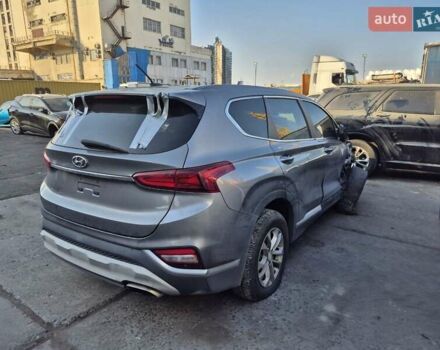 Серый Хендай Санта Фе, объемом двигателя 2.36 л и пробегом 260 тыс. км за 5500 $, фото 17 на Automoto.ua