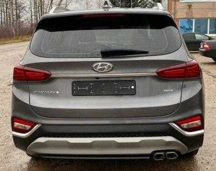 Сірий Хендай Санта Фе, об'ємом двигуна 2 л та пробігом 110 тис. км за 22000 $, фото 2 на Automoto.ua