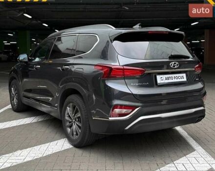 Серый Хендай Санта Фе, объемом двигателя 2.36 л и пробегом 111 тыс. км за 26990 $, фото 4 на Automoto.ua