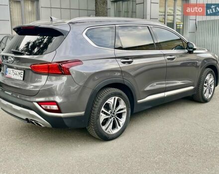 Серый Хендай Санта Фе, объемом двигателя 2 л и пробегом 141 тыс. км за 30500 $, фото 5 на Automoto.ua