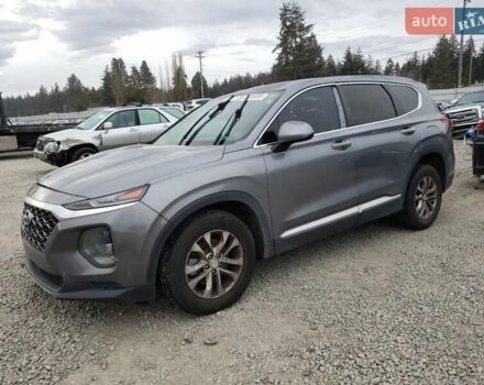 Серый Хендай Санта Фе, объемом двигателя 2.36 л и пробегом 260 тыс. км за 5500 $, фото 4 на Automoto.ua